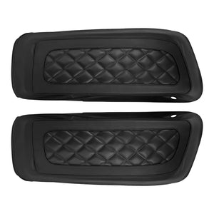 Saddlebag Lid Covers Hard Lid Bra Covers Black Fit For Harley Touring Glide 2014-2024 | HCmotorku