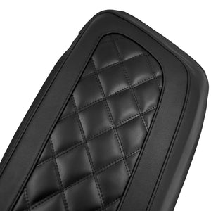 Saddlebag Lid Covers Hard Lid Bra Covers Black Fit For Harley Touring Glide 2014-2024 | HCmotorku