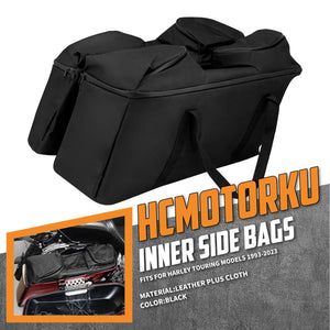 Saddlebag Storage Inner Bags For Harley Touring FLHT FLHR FLHX FLTRX 1993-2023 | HCmotorku