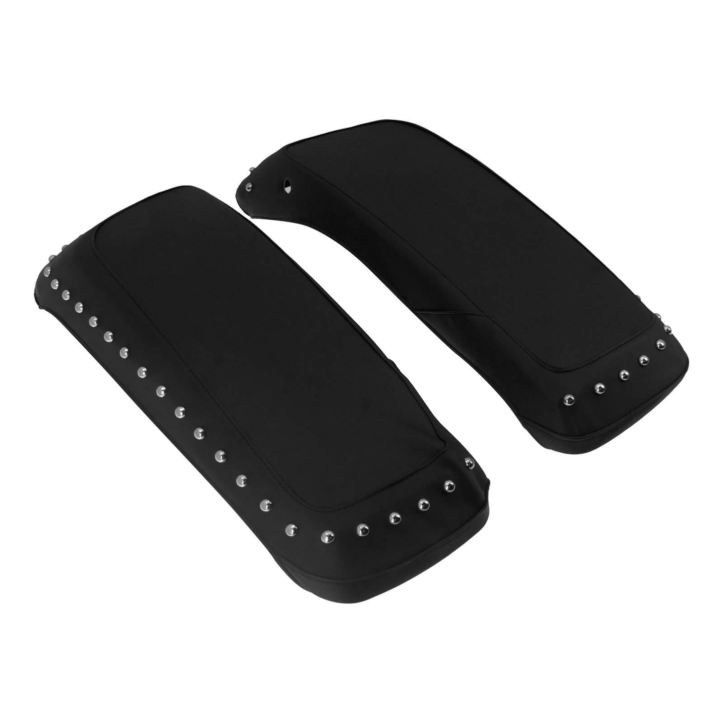 Saddlebag Speaker Lid Cover PU Leather Fit For Harley Touring Glide 2014-2023 | HCmotorku