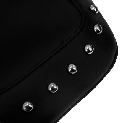 Saddlebag Speaker Lid Cover PU Leather Fit For Harley Touring Glide 2014-2023 | HCmotorku