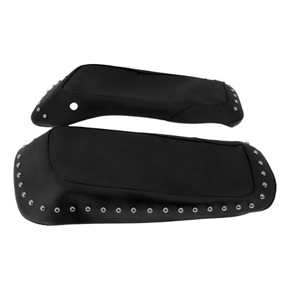 Saddlebag Speaker Lid Cover PU Leather Fit For Harley Touring Glide 2014-2023 | HCmotorku