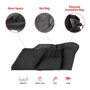 Saddlebag Liner Wall Storage Hard Saddle Bag Black Fit For Touring FLH 2014-2023 | HCmotorku