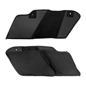 Saddlebag Liner Wall Storage Hard Saddle Bag Black Fit For Touring FLH 2014-2023 | HCmotorku
