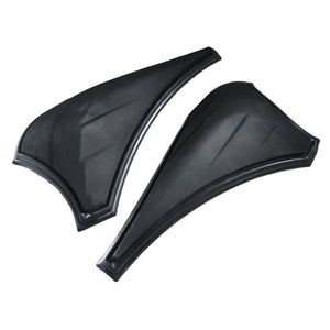 Left Right Saddlebag Scuff Protectors Black Fit Harley Touring 2014-2019 | HCmotorku