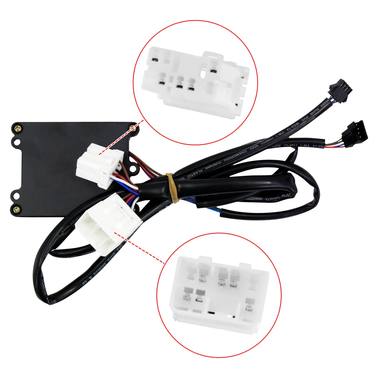 Saddlebag Running Brake Turn Light LED Red Chrome Fit For Harley FLHT 1997-2013 | HCmotorku