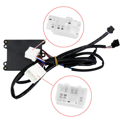 Saddlebag Running Brake Turn Light LED Red Chrome Fit For Harley FLHT 1997-2013 | HCmotorku