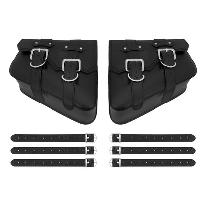 Motorcycle Saddlebag PU Leather Tool Bag Fit Harley Suzuki | HCmotorku