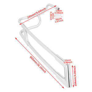 Touring Saddlebag Twin Guard Rails Kit Fit Harley 2014-2025 | HCmotorku