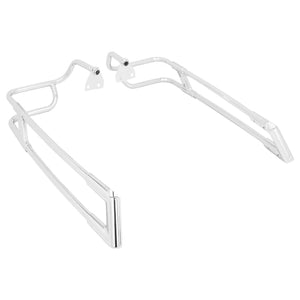 Touring Saddlebag Twin Guard Rails Kit Fit Harley 2014-2025 | HCmotorku