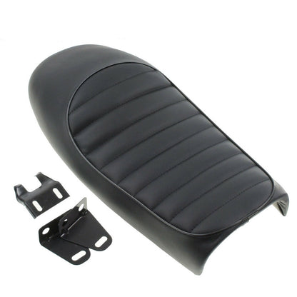 Universal Motorcycle Cafe Racer Seat Flat Brat Hump Saddle Fit For Yamaha Honda | HCmotorku