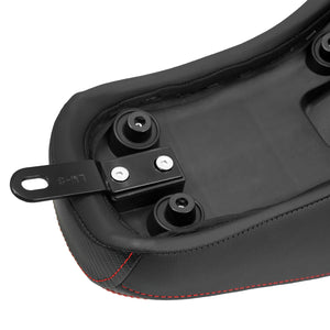 2-Up Seat Driver Passenger Gel Seat Red For Harley Low Rider S ST 2018-2024 | HCmotorku
