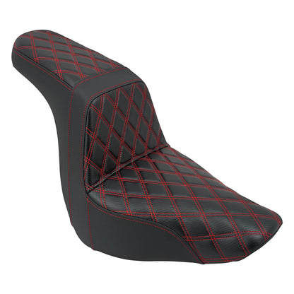 2-Up Seat Driver Passenger Gel Seat Red For Harley Low Rider S ST 2018-UP | HCmotorku