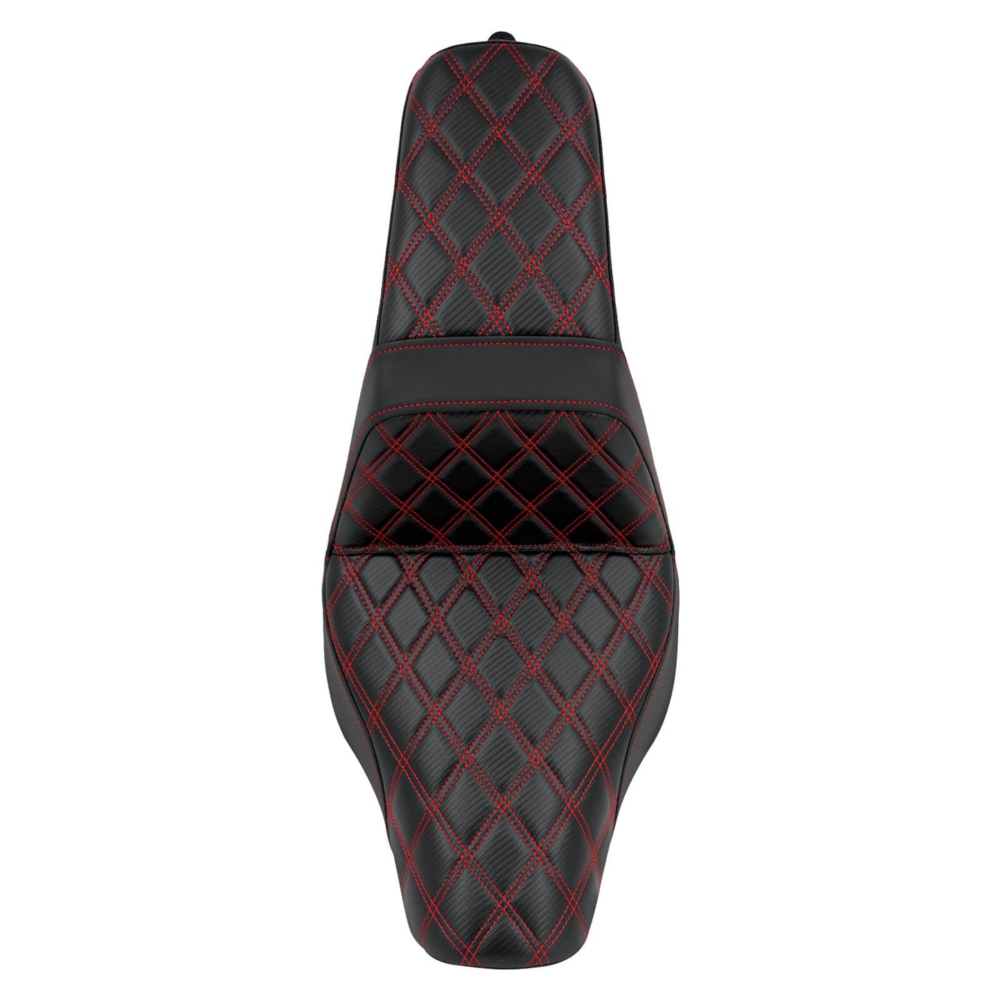 2-Up Seat Driver Passenger Gel Seat Red For Harley Low Rider S ST 2018-UP | HCmotorku