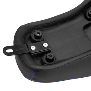 Step Up Gel Seat Driver Passenger Seat Blue For Harley Low Rider 2018-2024 | HCmotorku