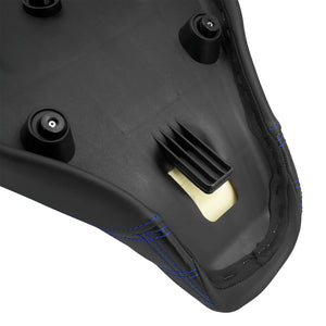 Step Up Gel Seat Driver Passenger Seat Blue For Harley Low Rider 2018-2024 | HCmotorku