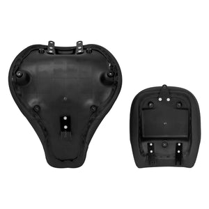 Driver Solo Seat Passenger Pillion Cushion Black Fit For Harley Fat Boy 2018-2024 | HCmotorku