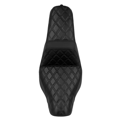 Step Up Seat PU Gel Black Driver Passanger Fit For Harley Low Rider S ST 2018-2024 | HCmotorku