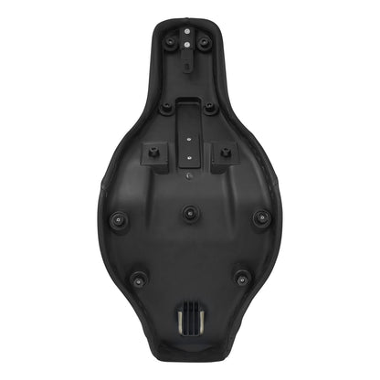 Driver Passenger Gel Seat w/ Backrest Black For Harley Low Rider FXLRST 2018-2024 | HCmotorku