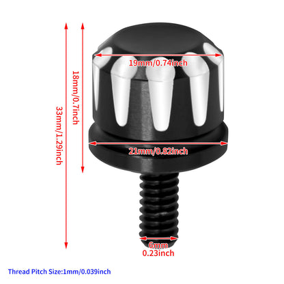 Motorcycle Seat Bolt Screw with 14"-20 Thread for Harley 1996-2020 | HCmotorku