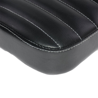 Universal Stripe Rear Passenger Seat Pad 8 Suction Caps Fit For Harley Chopper | HCmotorku