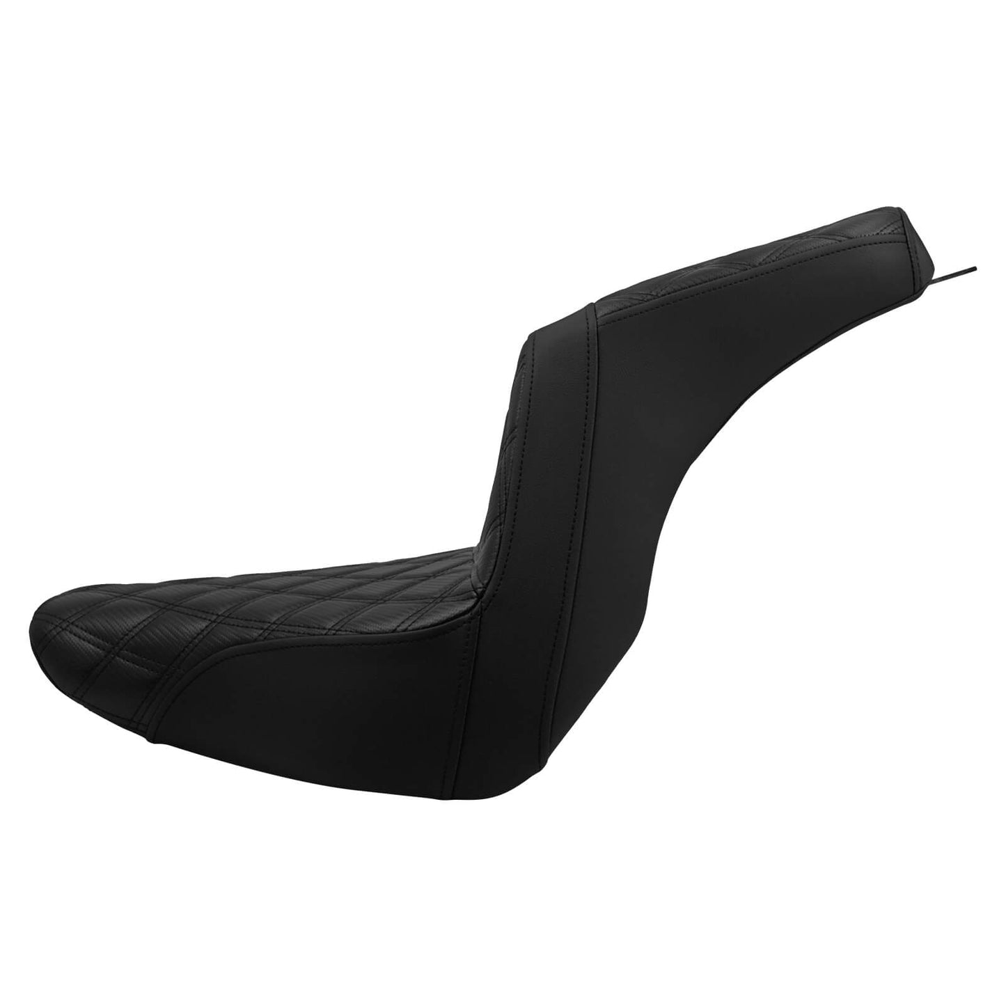 Step Up Seat PU Gel Black Driver Passanger Fit For Harley Low Rider S ST 2018-2024 | HCmotorku