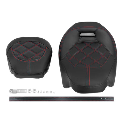 Low Profile Rider And Passenger Seats Fit Harley Touring 2009-UP | HCmotorku