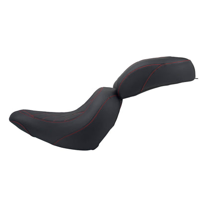 Driver Passenger Seats Fit For Harley Fat Boy FLFB FLFBS 2018-2024 Red & Black | HCmotorku