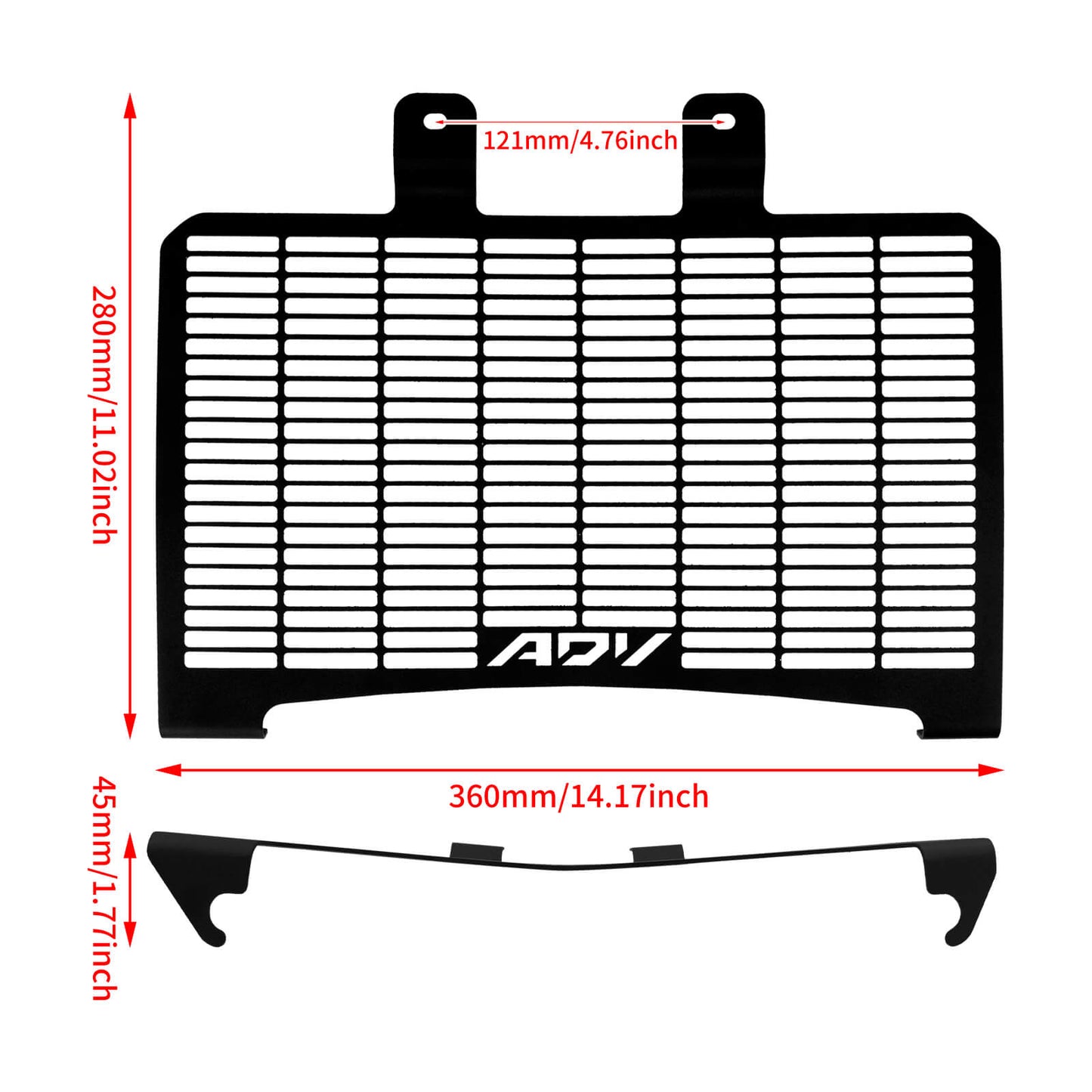 Shield Radiator Guard Grille Cover For Harley Pan America Special 2021 | HCmotorku