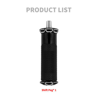 Particles Anti Slip Shifter Foot Peg For Harley Touring Sportster Dyna Softail 1984-2025 | HCmotorku
