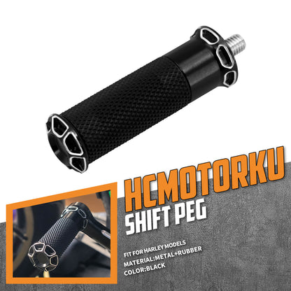 Particles Anti Slip Shifter Foot Peg For Harley Touring Sportster Dyna Softail 1984-2025 | HCmotorku