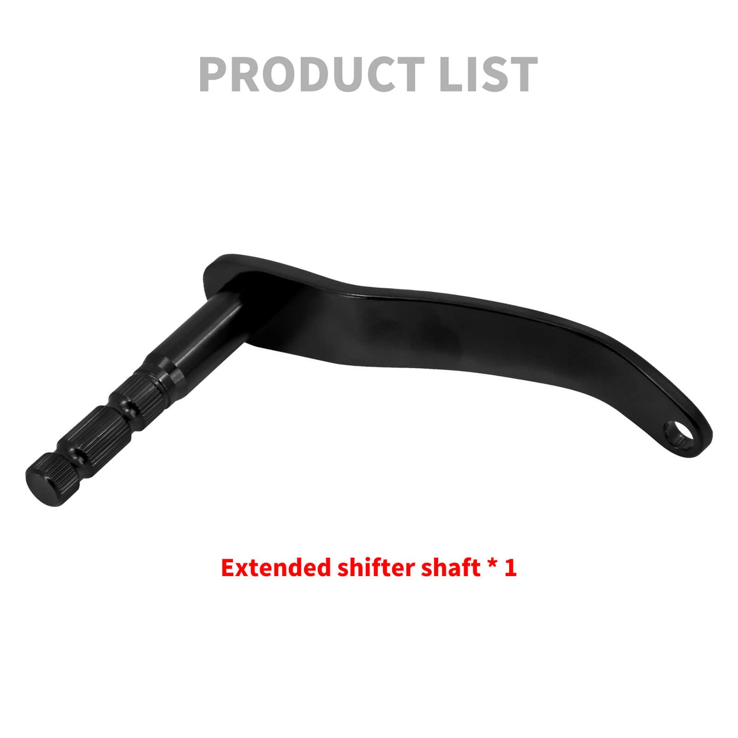 Extended Gear Shifter Black Shaft Shift Lever Arm Fit For Harley Softail FL 2018-UP | HCmotorku