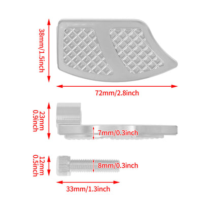 Tomahawk Shift Peg Shifter Pedal Chrome Fit For Harley Softail Touring Dyna XL | HCmotorku