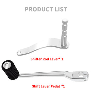 Extended Shaft Gear Shift Shifter Peg Toe Chrome Fit For Harley Softail FL 2018-UP | HCmotorku