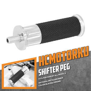 Gear Knurled Anti-Skid Shifter Peg for Harley 1984-2025 | HCmotorku