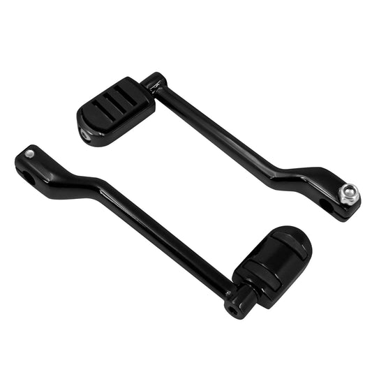 Heel Toe Shifter Lever Pegs Black For Harley Touring Road Electra Glide 2008-2023 | HCmotorku