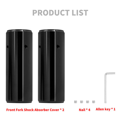 2* Front Fork Tube Shock Absorber Cover Black For Harley Nightster 975 2021-2024 | HCmotorku