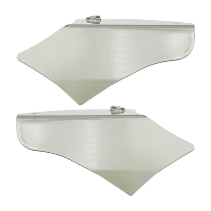 1 Pair Mid-frame Heat Shield Air Deflector Fit For Harley Softail Fatboy 2000-2017 | HCmotorku