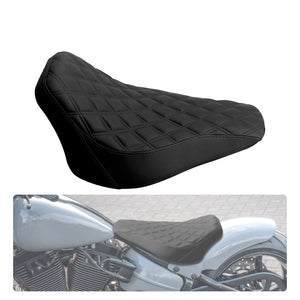 Diamond Solo Seat Black For Harley Softail Rocker C FXCWC 2008-2017 Breakout FXSB 2013 | HCmotorku