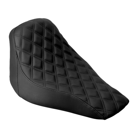 Diamond Solo Seat Black For Harley Softail Rocker C FXCWC 2008-2017 Breakout FXSB 2013 | HCmotorku