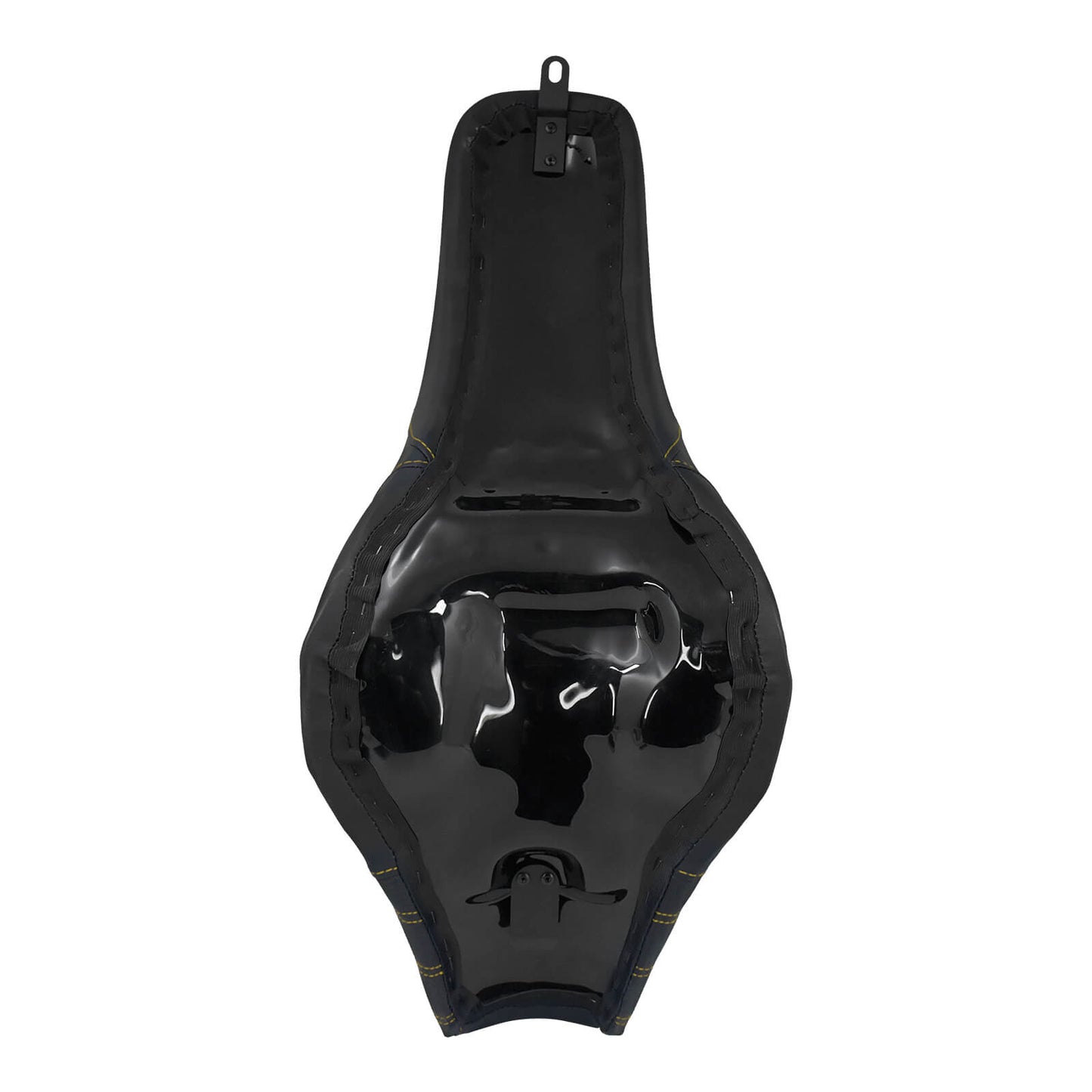 Bevel Two-Up Seat Driver Passenger Seat Yellow Stitching for Harley Softail 2018-2025 | HCmotorku
