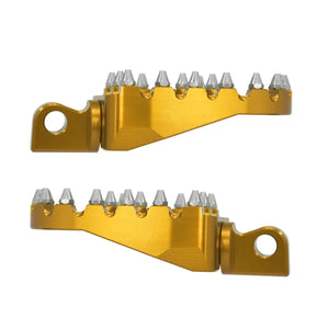 CNC Foot Pegs Floorboards MX Fat Pedals Fit Harley Softail Road King | HCmotorku