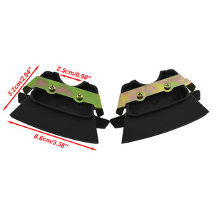 Finned Spark Plug Covers Black Fit Harley Touring 2017-UP M8 Engine | HCmotorku