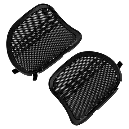 Tri-Line Speaker Grill Mesh Cover Trim Fit For Harley Touring Road Glide 2015-2023 | HCmotorku