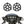 2x Front Speaker Grill Masks Cover Black Fit For Harley Touring FLHTK 2014-2020 | HCmotorku