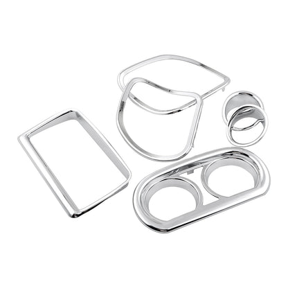 Inner Fairing Speedometer Radio Speaker Trim Chrome For Harley Road Glide | HCmotorku