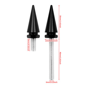 Impaler Spike Wind Screen Windshield Bolt Black For Electra Street Glide 2014-2023 | HCmotorku