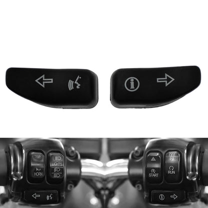 HandGlips Turn Signal Extension Caps Switch Button For Touring 2014-2019 | HCmotorku