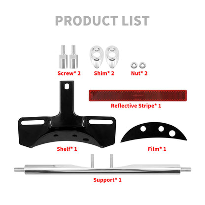 License Plate Mounted Turn Signal Relocation Fit Harley Dyna XL models | HCmotorku