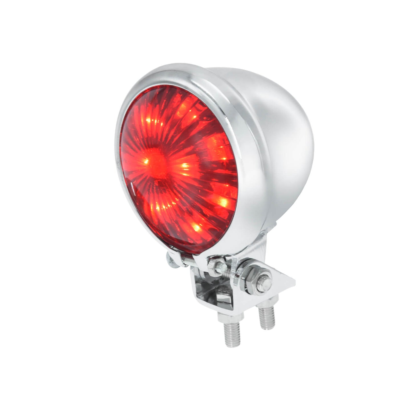 Rear Fender Tail Running Brake Stop Light Lamp Chrome Fit For Harley Sportster | HCmotorku